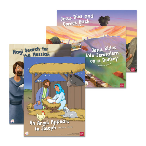 Simply Loved Bible Story Posters - Holiday Year 1