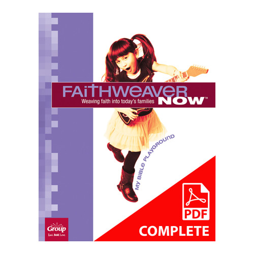 FaithWeaver NOW Pre-K and K Student Book (Download), Winter 2021-2022