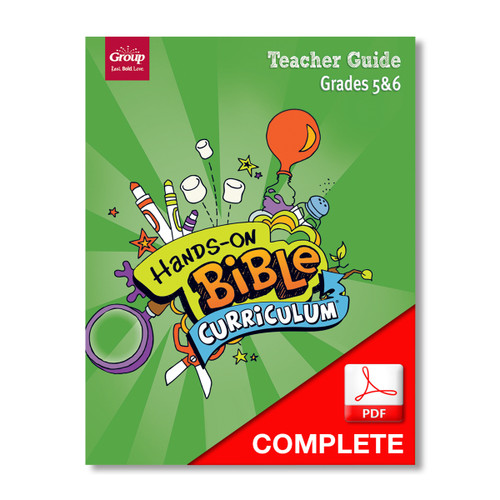 Hands-On Bible Curriculum Grades 5 and 6 Teacher Guide (Download), Winter 2021-2022