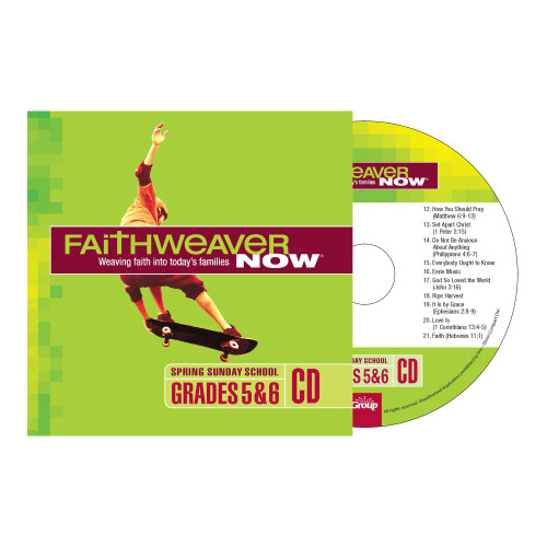 FaithWeaver NOW Grades 5 and 6 CD - Spring 2026