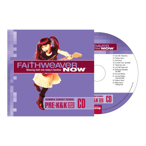 FaithWeaver NOW Pre-K and K CD - Summer 2026