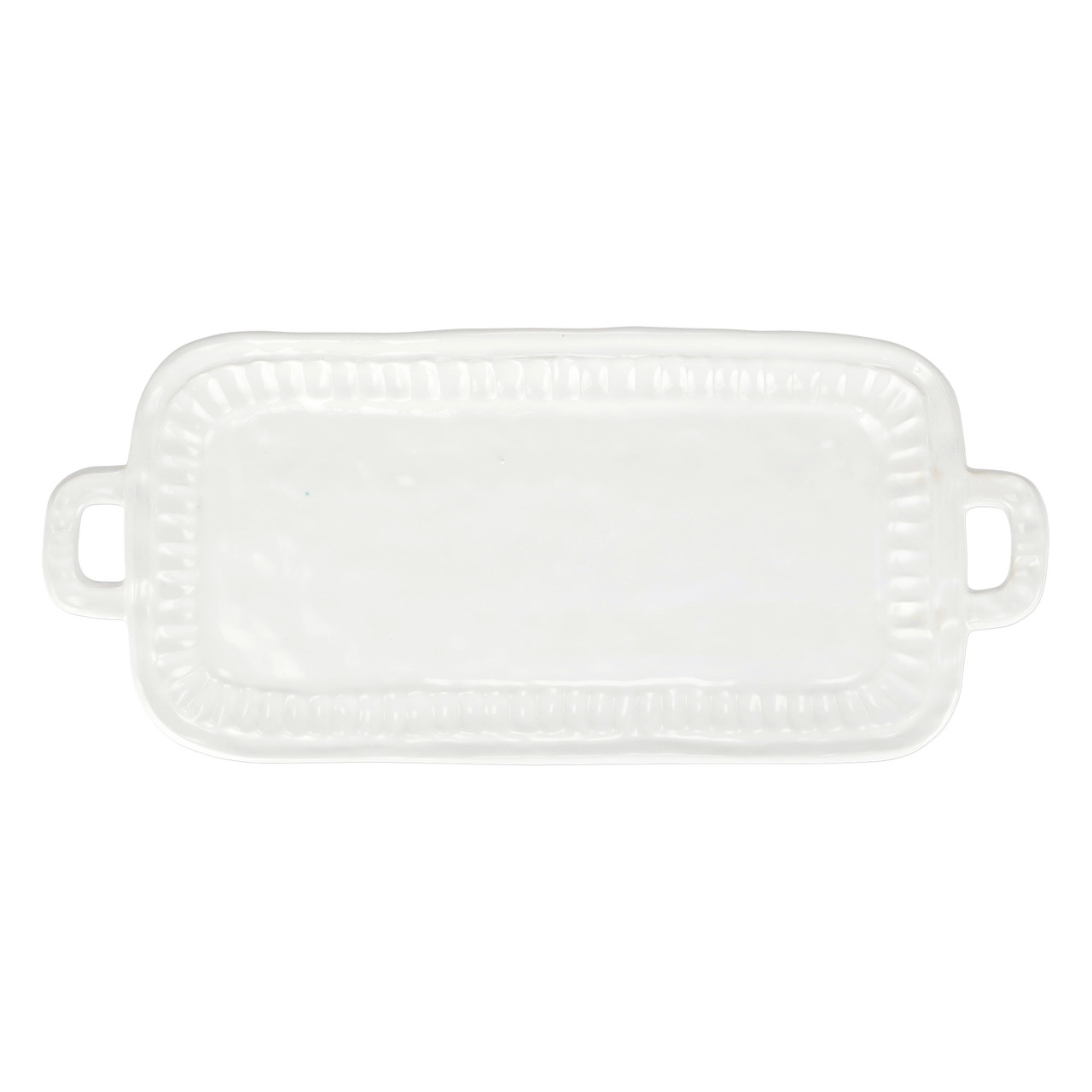 Le Panier Whitewash Dessert/Salad Plate - By Juliska