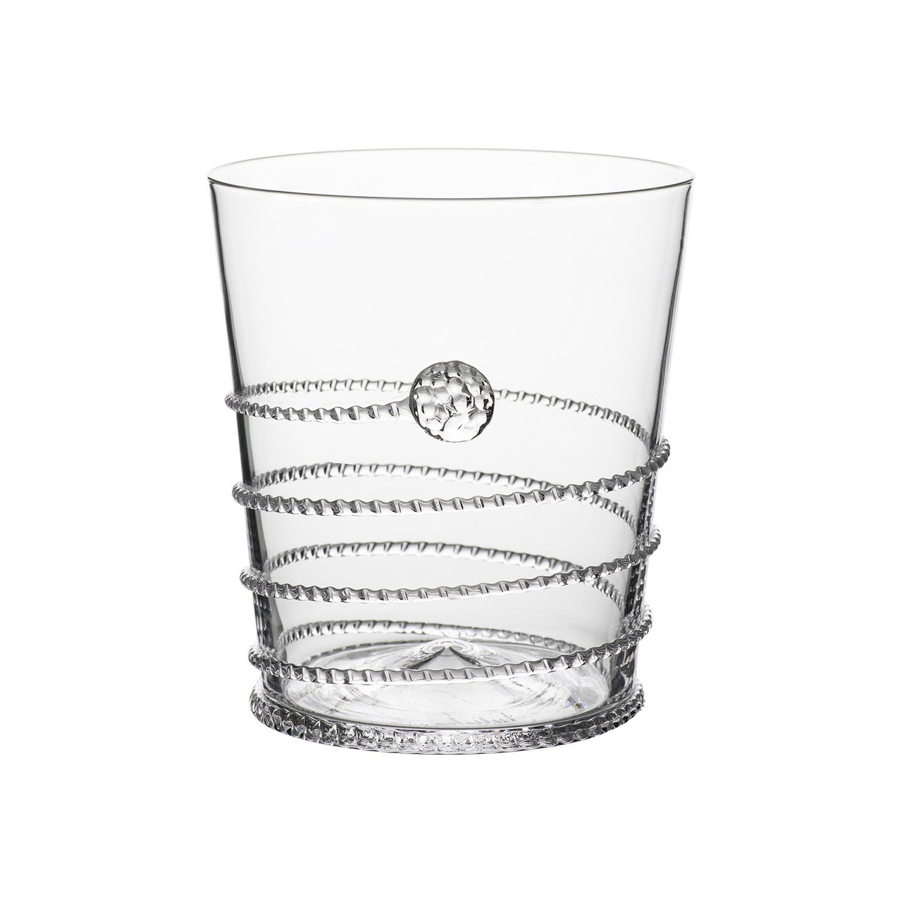 Amalia Double Old Fashioned Glass Plum Pudding