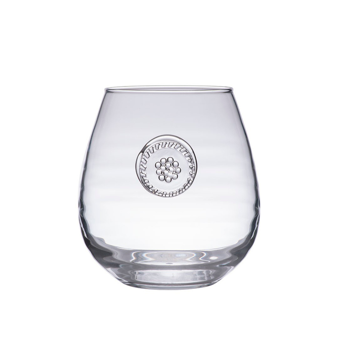 Amalia Stemless Red Wine Glass - Plum Pudding