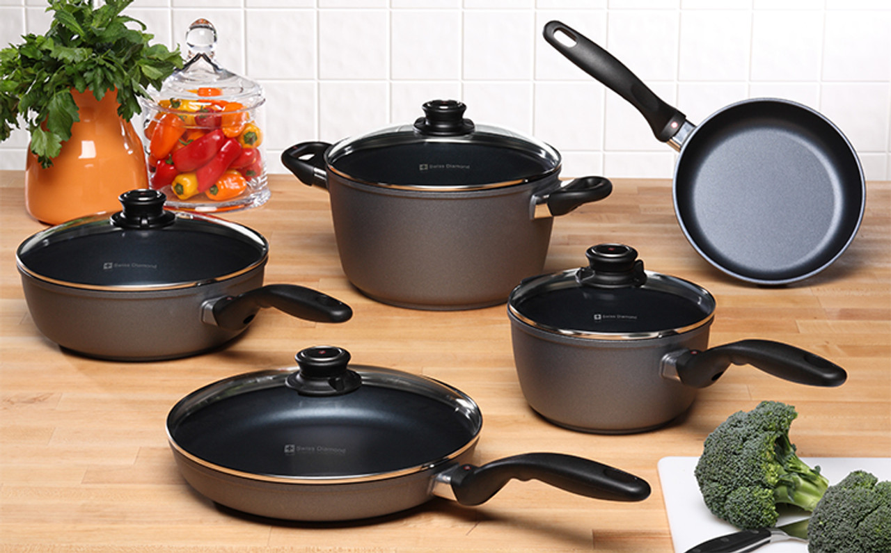 Efficient 9-Piece Cookware Set