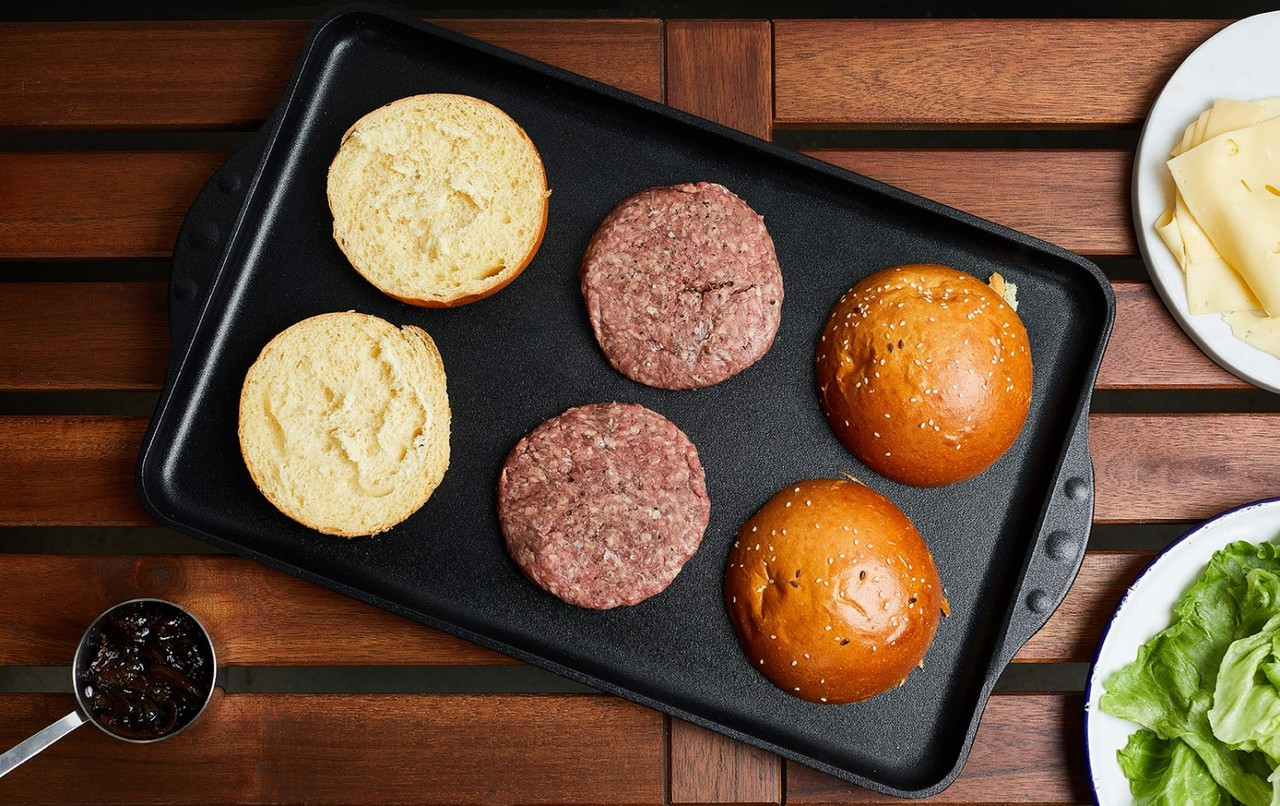 CHD Nonstick Double-Burner Griddle