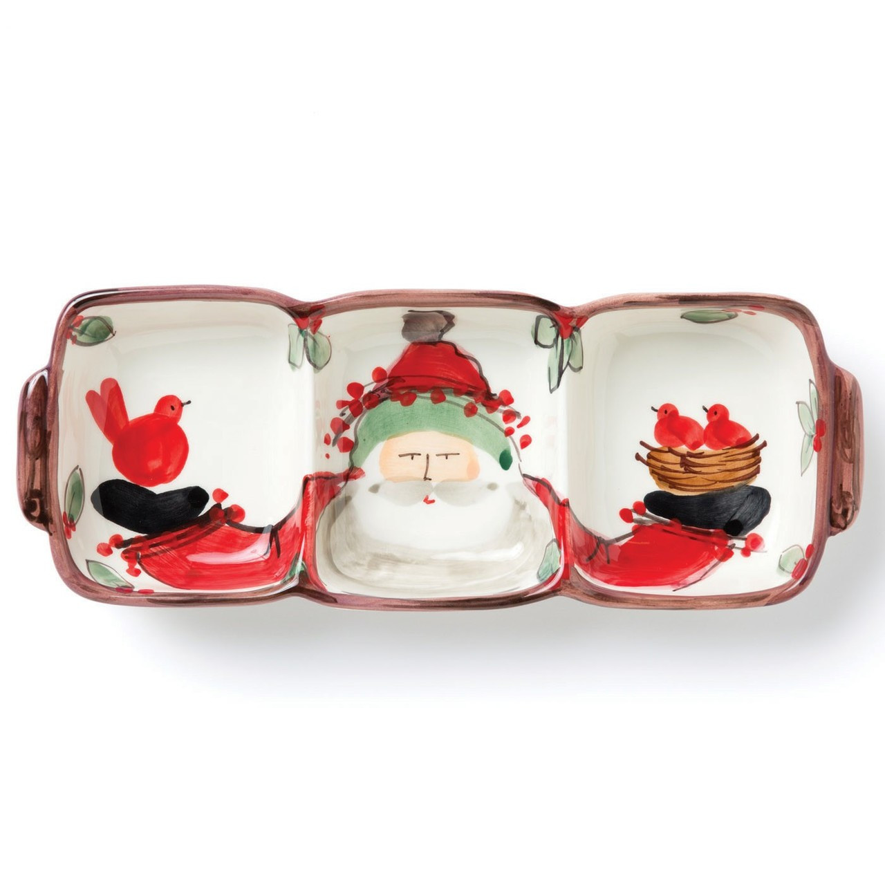 Vietri Old St. Nick Plate