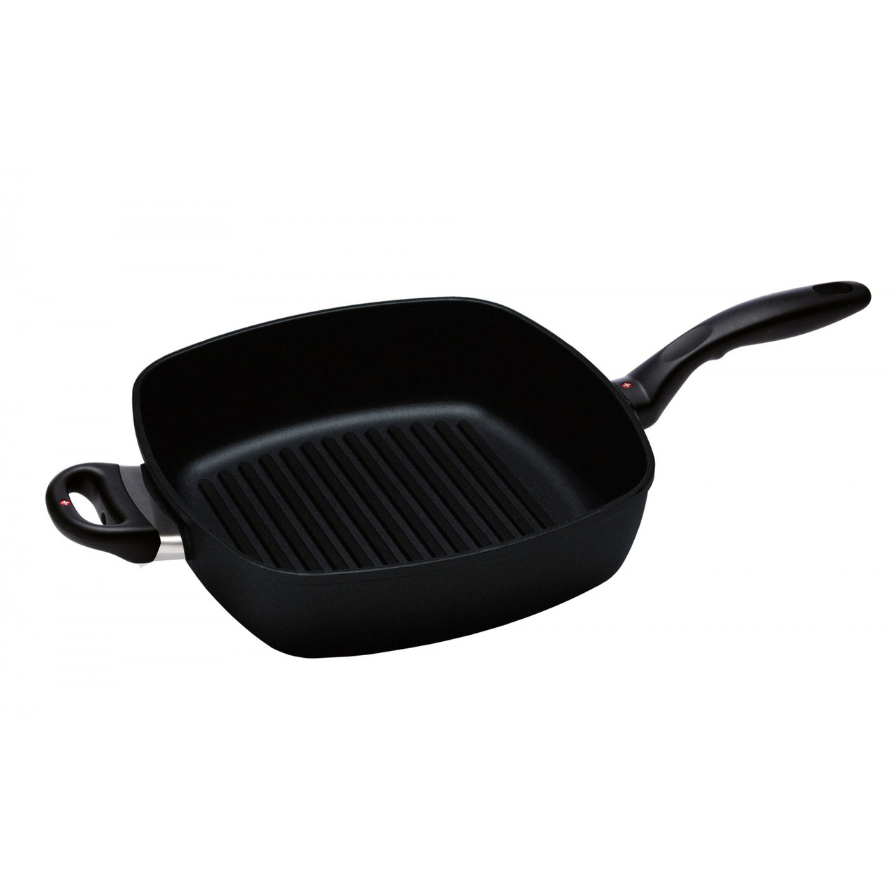 Cast Iron 11 Inch Round Grill Pan Skillet Frying Pan for Indoor