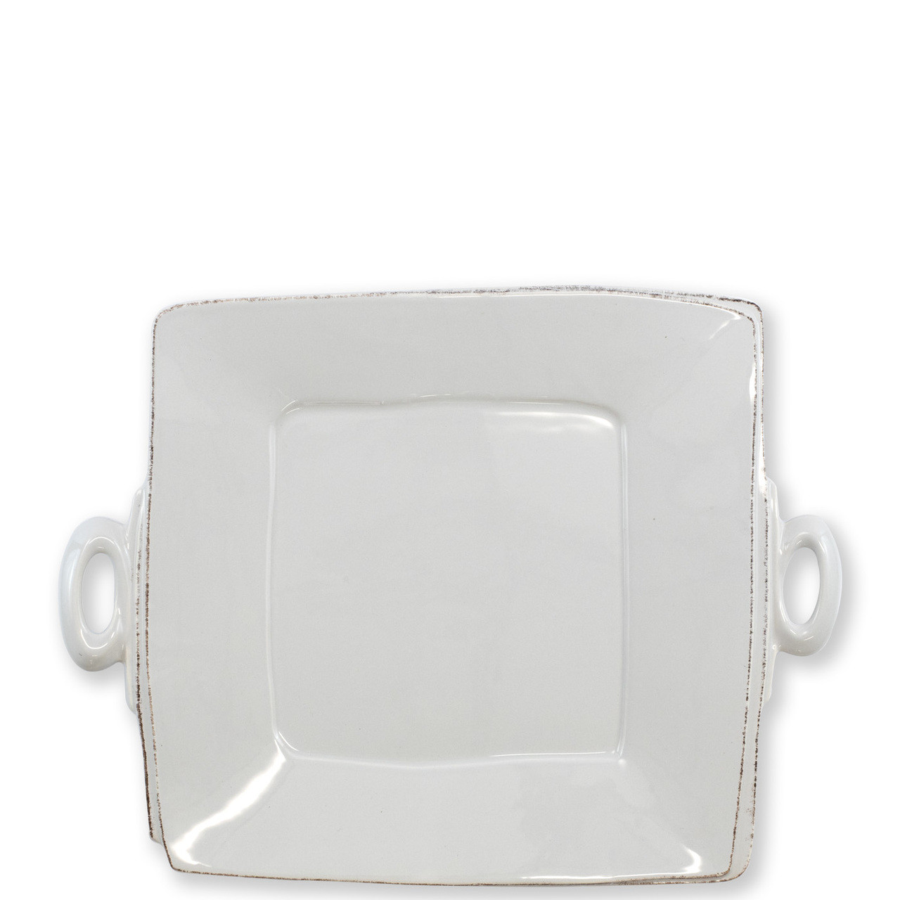 Vietri Lastra Handled Platter
