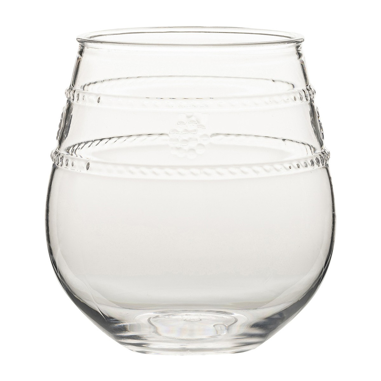 Mexico Condessa Stemless Italian Wine Glasses - Clear – Trends & Traditions  Boutique