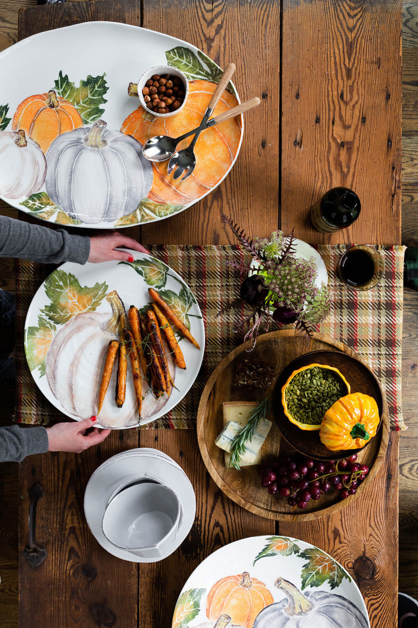 Vietri Pumpkin Platter