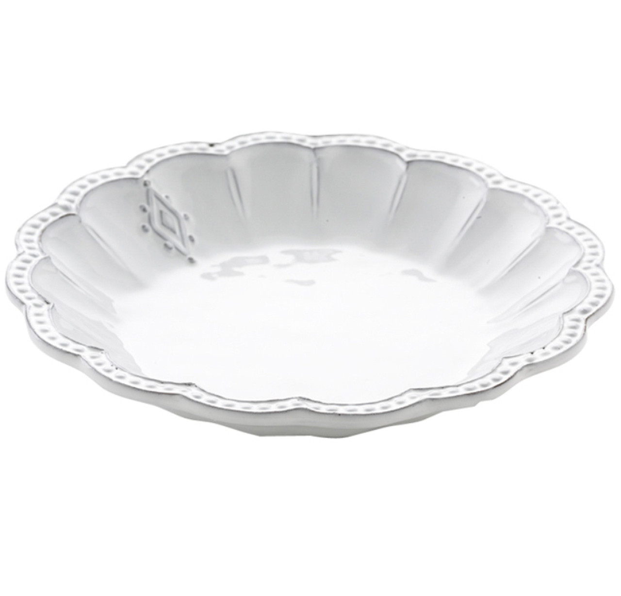 Arte Italica Bella Bianca Medallion Bowl - Thumbnail 4