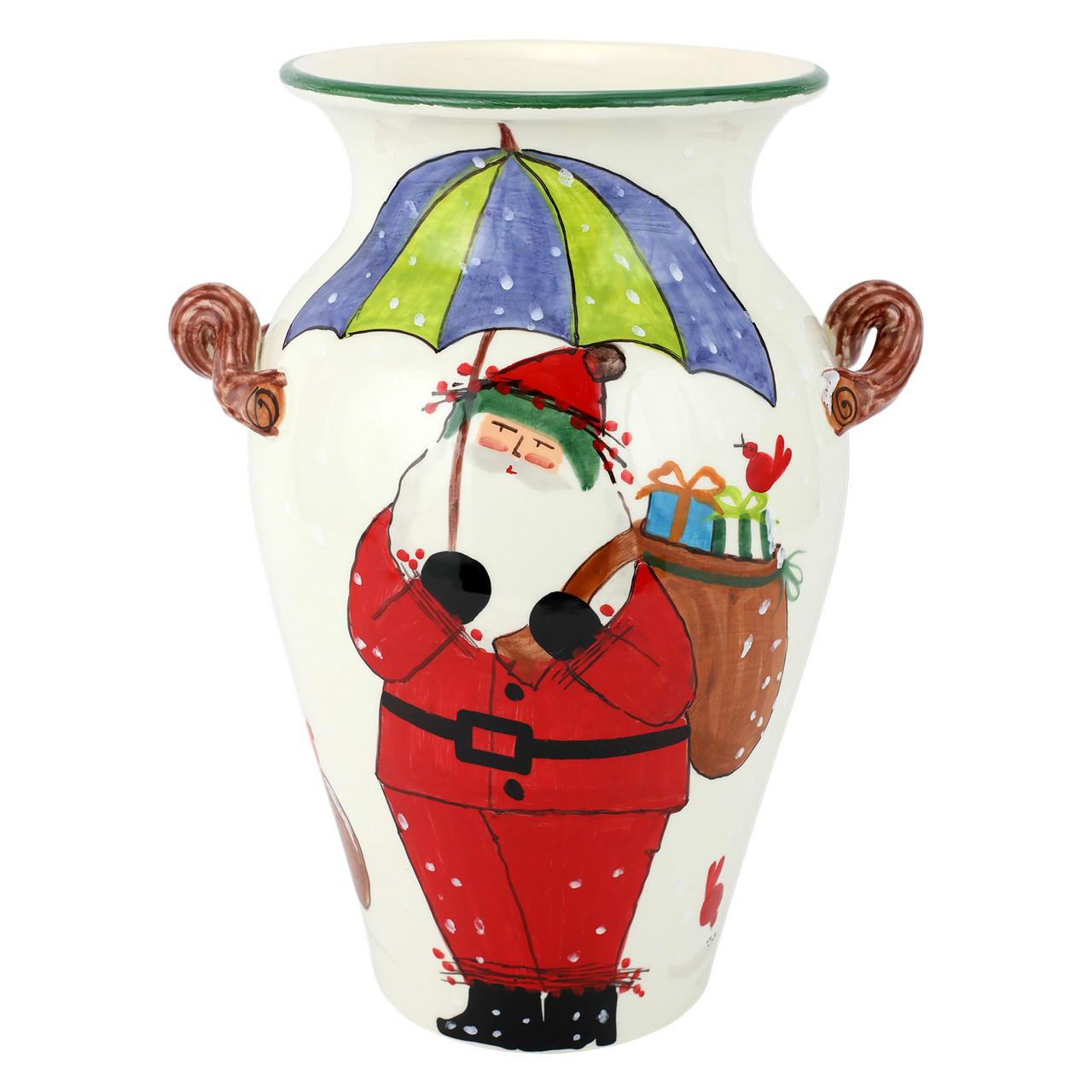 NEW! Old St Nick Umbrella Stand