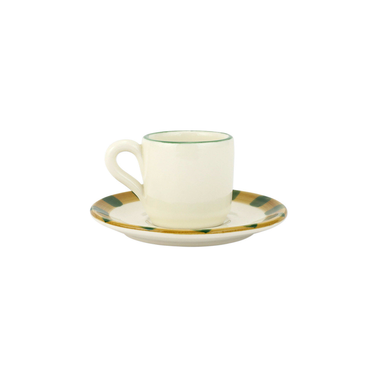 Vietri Old St Nick Espresso Cup & Saucer