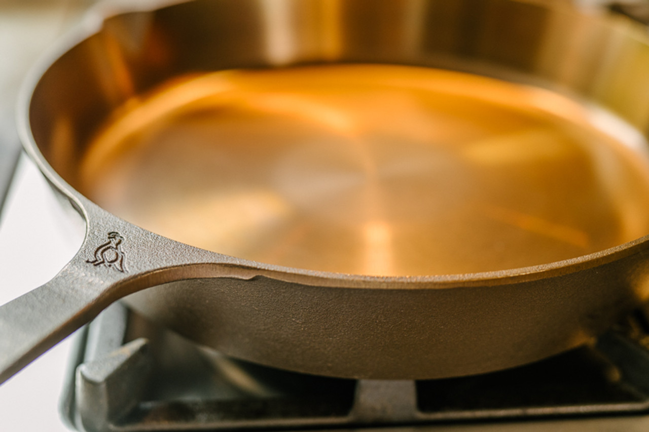 Smithey The Founder's 3-Piece Cast Iron Skillet Set - Bright Sunny