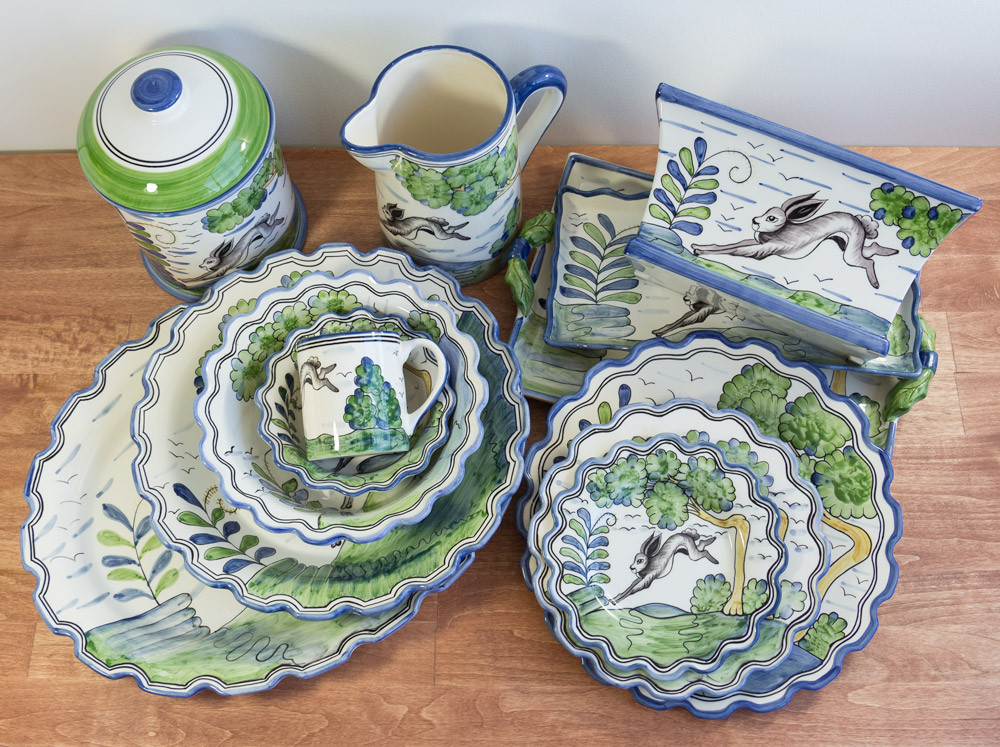 Le Lapin Dinner Plate