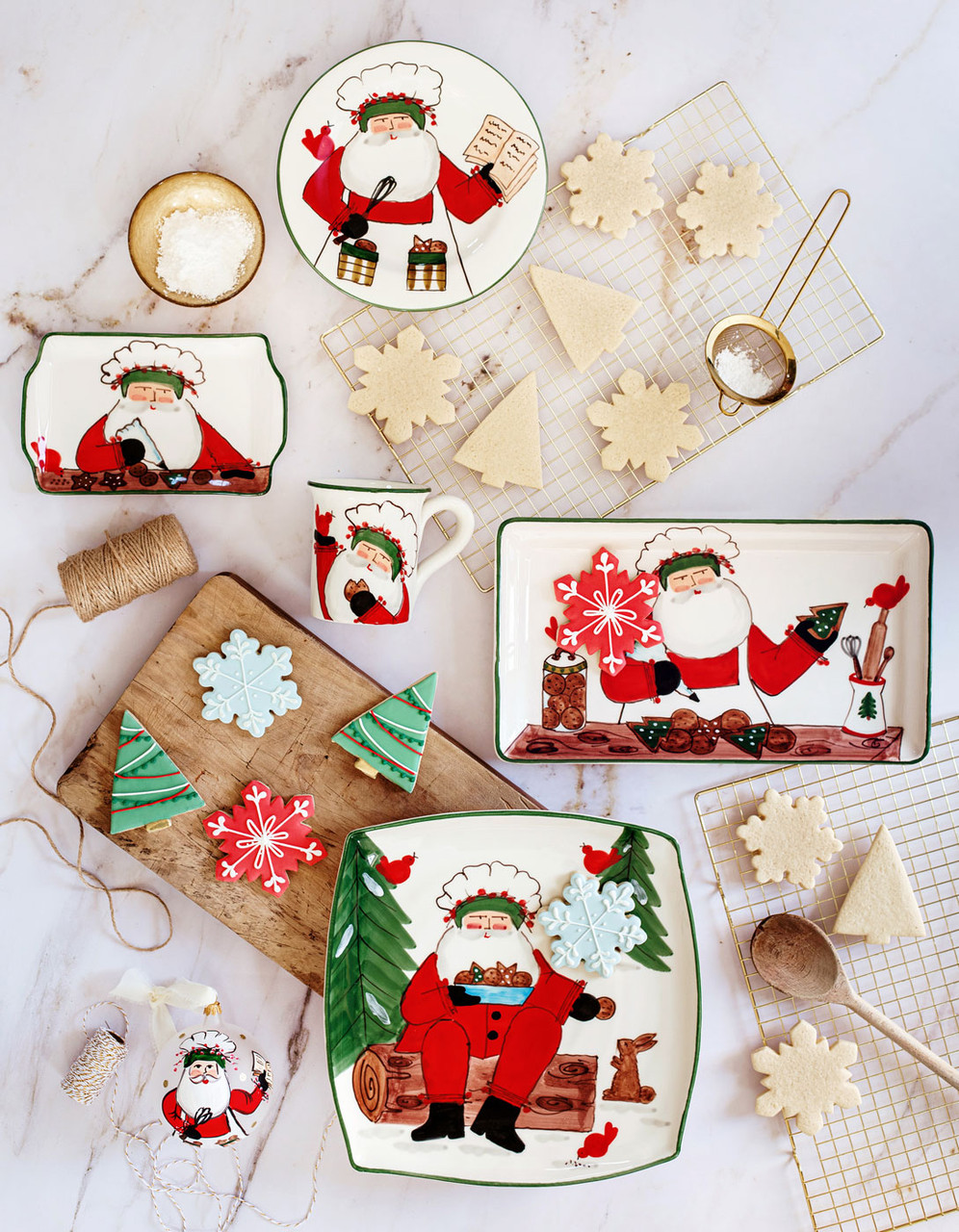 Vietri Old St. Nick Plate - Thumbnail 2