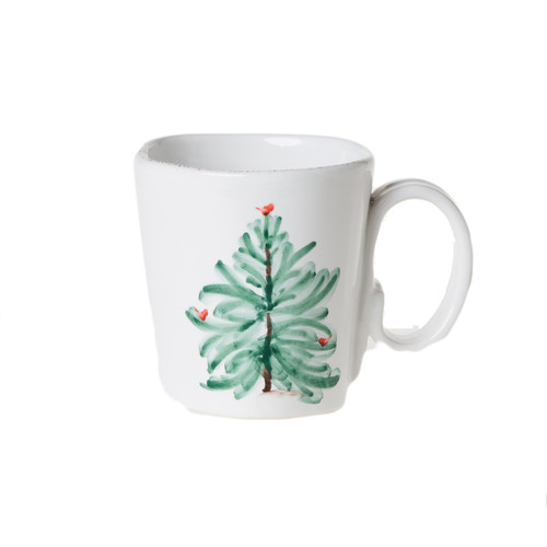 Handpainted on Italian stoneware in Tuscany, the Lastra Holiday Mug is the perfect size for your favorite festive beverage. Pour yourself a warm cup of homemade hot chocolate or a delicious spiced cider before curling up by the fire for a cozy evening with friends and family.
4"H, 12 oz.
LAH-2610