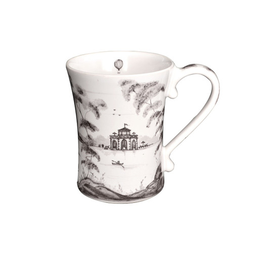 Country Estate Flint Mug Sporting

№ CE06/94

From our Country Estate Collection- Embark upon every daily adventure with a piping hot cup of coffee, whether you go punting on the river or play a round of golf. Featuring: Boathouse, Golf Hut, and Stable.

Pruduct Measures: 3.5"W, 4.5" H 
Capacity: 12 ounces
Made of Ceramic stoneware
Oven, Microwave, Dishwasher, and Freezer Safe
Made in Portugal