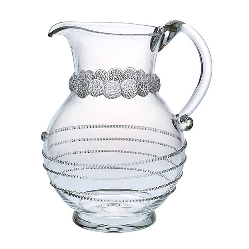 Amalia 9.5" Round Pitcher

№ V112/C

From our Amalia Collection - A secret summer lunch beneath the sheltering arms of a willow tree is the perfect setting for this romantic pitcher. Our signature thread whirls below a collar of berries reminiscent of a garland of rosebuds.

Measurements: 9.5" H
Capacity: 2.5 quarts
Made in Czech Republic
Dishwasher safe, Warm gentle cycle. Hand washing is recommended for large or highly decorated pieces
Not suitable for hot contents, freezer or microwave use.