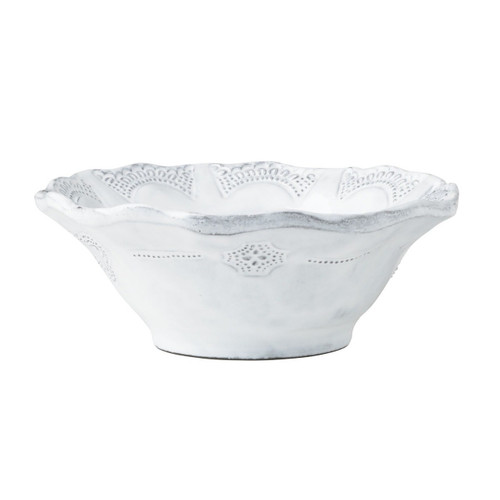 Handmade of terra marrone in Veneto, our Incanto White Ruffle Cereal Bowl is inspired by the waves of the Adriatic; mix and match it with other Incanto designs for your own unique setting.
7.25"D
INC-1105H