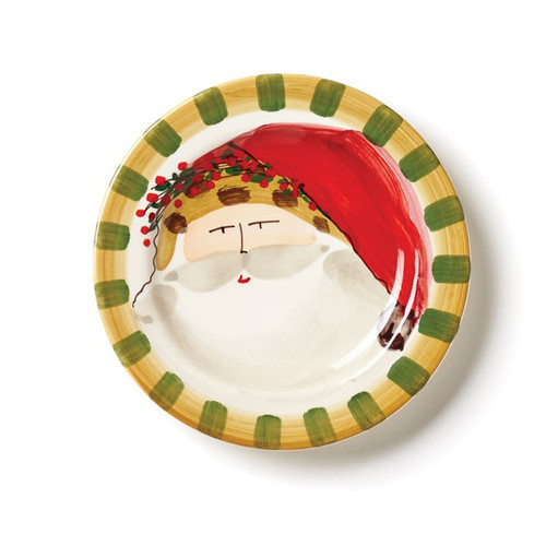 Set your table in holiday style this season with the Vietri Old St. Nick Round Salad Plate, featuring Babbo Natale wearing an Animal Hat.
8.5"D
OSN-7802C