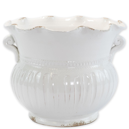 Rustic Garden White Large Scallop Planter

RGA-89095W
15"D, 12.25"H

Inspired by the Italians' love for the outdoors and urn designs from the antiquity, Vietri's Rustic Garden planters from plumpuddingkitchen.com are a beautiful accent to any indoor or outdoor space.