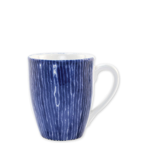 Vietri Santorini Stripe Mug

VSAN-003010D

4.5"H, 14oz

Liven up your everyday dinner parties with the playful designs of Vietri's Santorini from plumpuddingkitchen.com, inspired by a well-traveled lifestyle. 

Assorted blue and white patterns make entertaining fun by recreating the beautiful mosaic tiles found in the Greek Isles. 

Handmade of hard ceramic. 
Dishwasher and microwave safe. 