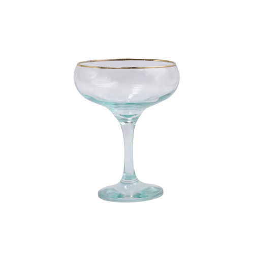 Vietri Viva Rainbow Green Coupe Champagne Glass

VBOW-G52151
5.25"H, 6oz

Share a toast with your closest friends and the full-spectrum sparkle of Vietri's Rainbow Glass featuring a gilded gold rim that adds glamour and shine to any occasion.

Cin cin!

Made in Turkey. Handwash.