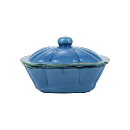 Square Baking Dish, Burgundy and Blue Flame — The Kitchen by Vangura