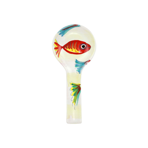 Vietri Pesci Colorati Spoon Rest

PSE-7890-GB

A joyful and vibrant collection, Pesci Colorati features handpainted designs inspired by the bright and colorful fish of the Mediterranean. The Pesci Colorati Spoon Rest from plumpuddingkitchen.com brings delight and Italian craftsmanship to the kitchen or table. It also makes for a charming hostess gift.

10.5"L, 4.5"W