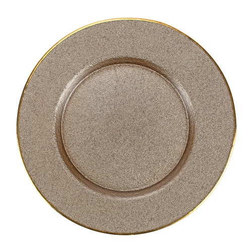 Vietri Metallic Glass Fawn Service Plate/Charger

MTC-5221F

Metallic Glass is a dynamic collection that is at once timeless and modern. With a beautiful, molten effect, each piece is rimmed in gold and instantly elevates any table setting. The Metallic Glass Fawn Service Plate/Charger from plumpuddingkitchen.com exudes timeless glamour and is made to be mixed and matched with other Metallic Glass pieces.

12.5"D