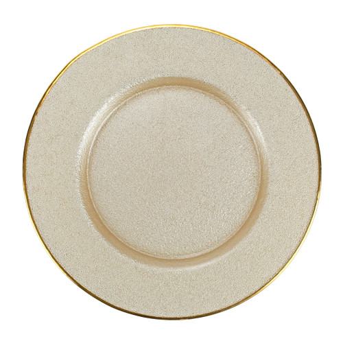 Vietri Metallic Glass Pearl Service Plate/Charger

MTC-5221P

Metallic Glass is a dynamic collection that is at once timeless and modern. With a beautiful, molten effect, each piece is rimmed in gold and instantly elevates any table setting. The Metallic Glass Pearl Service Plate/Charger from plumpuddingkitchen.com exudes timeless glamour and is made to be mixed and matched with other Metallic Glass pieces.

12.5"D