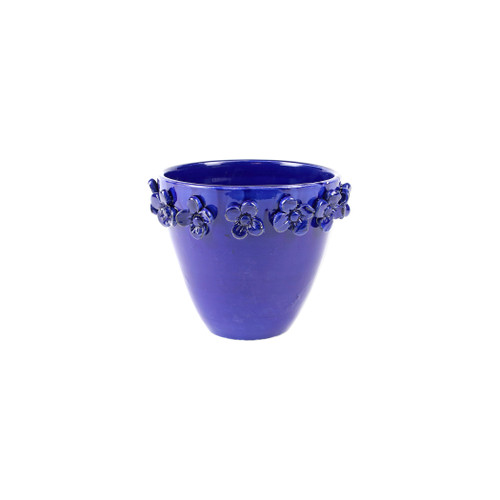 Vietri Rustic Garden Cobalt Flower Small Cachepot

RGA-7792C

With its handsculpted, intricate petals, the Rustic Garden Cobalt Small Cachepot from plumpuddingkitchen.com is a beautiful and unique way to bring Italian style into your home and garden. Pair this piece with a potted plant for a thoughtful gift.

6.25"D, 5"H