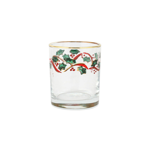 Vietri Holly Glass Votive

VHOL-52140
3"H

Charm your guests with the season's favorite motif: Holly! 

This festive drinkware assortment from plumpuddingkitchen.com easily adds to holiday cookie exchanges or white elephant get-togethers.

Made in Turkey.

Handwash.