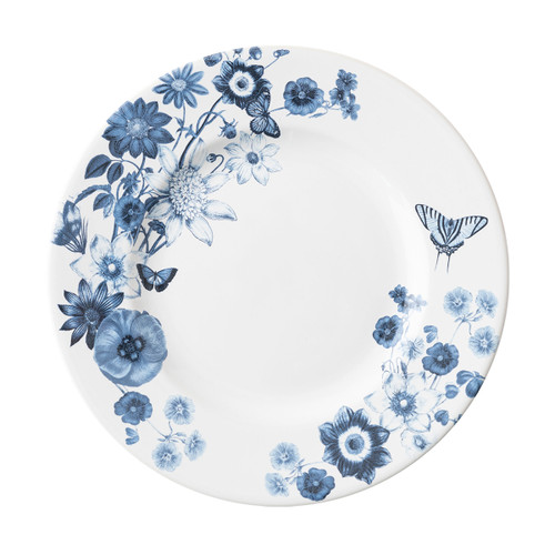 Juliska Field of Flowers Dinner Plate - Chambray

FF01/47

The wildly romantic motif of blooms and butterflies on this dinner plate is painted in a dreamy palette of soft chambray blues upon a fresh white background, making it a breeze to mix and match effortlessly with other collections, and for all occasions. Irresistibly lovely, we especially enjoy ours when paired with lazy Sunday brunches and backyard barbecues that linger past sunset.  

Measurements: 11.0"W x 1.0"H x 11.0"L

Made in: Portugal

Made of: Ceramic