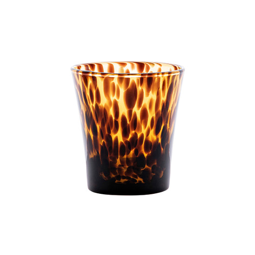 Juliska Puro Small Tumbler - Tortoiseshell

Our richly hued tortoiseshell glassware with translucent brown body and dark specks make a handsome statment on every table. This versatile small tumbler can hold everything - from fruit infused spritzers to fresh juices and a hand-crafted cocktail.

Measurements: 3.75"W x 4.0"H x 3.75"L

Made in: Thailand

Made of: Glass