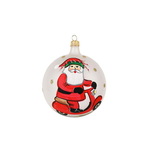 Vietri Old St Nick Vespa Christmas Ornament

OSN-2733
4"D