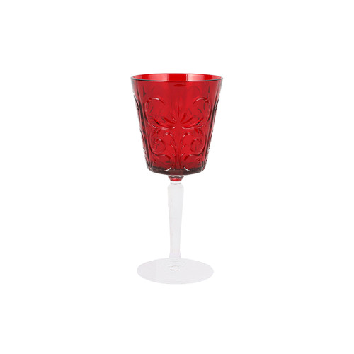 Vietri Barocco Rubt Wine Glass

BCO-8820R
7.5"H, 8oz

The artful etchings, stately shapes, and rich colors of Vietri's Barocco from Plumpuddingkitchen.com honor Italy's 17th century Baroque period and bring a gracious grandeur to you gatherings.

Made in Naples.

Handwash