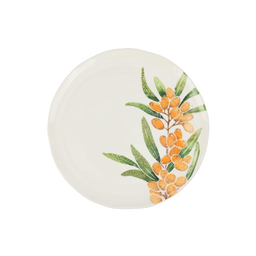 Vietri Foresta Primavera Orange Hawthorn Salad Plate

FPR-9701C
9.5"D

A fresh Italian take on botanicals, Foresta Primavera celebrates Italy's iconic flora. 

Black currant, purple elderberry, orange hawthorn, and red buckthorn trail across each piece, and the precise designs, crisp white background, and minimalist shapes lend a welcome and unexpected complement to the floral designs.

Handpainted on terra bianca in Veneto. 

Dishwasher and microwave safe.