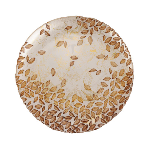 Autunno Glass Salad Plate