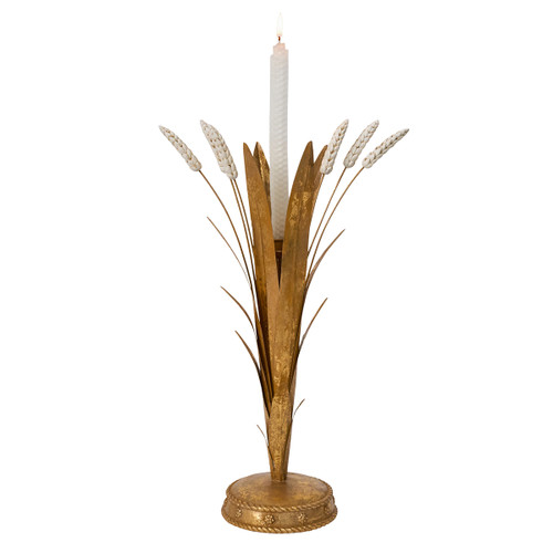 Juliska Forest Walk Wheat 17" Candlestick - Gold
CW17/62
5"L, 8.5"W, 17"H
Autumn is in the air with this delightful Wheat Candlestick that brings sophistication and joy to any tablescape. Made of intricately hand-painted metal in rich gold upon a bright gold base that’s trimmed with our iconic Berry & Thread motif.
Spot clean with a damp cloth as needed. Juliska Forest Walk Wheat 17" Candlestick - Gold
CW17/62
5"L, 8.5"W, 17"H
Autumn is in the air with this delightful Wheat Candlestick that brings sophistication and joy to any tablescape. Made of intricately hand-painted metal in rich gold upon a bright gold base that’s trimmed with our iconic Berry & Thread motif.
Spot clean with a damp cloth as needed.