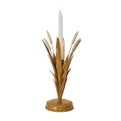 Juliska Forest Walk Wheat 13" Candlestick - Gold
CW18/62
5"L, 8.5"W, 13"H
Autumn is in the air with this delightful Wheat Candlestick that brings sophistication and joy to any tablescape. Made of intricately hand-painted metal in rich gold upon a bright gold base that’s trimmed with our iconic Berry & Thread motif.
Spot clean with a damp cloth as needed. Juliska Forest Walk Wheat 13" Candlestick - Gold
CW18/62
5"L, 8.5"W, 13"H
Autumn is in the air with this delightful Wheat Candlestick that brings sophistication and joy to any tablescape. Made of intricately hand-painted metal in rich gold upon a bright gold base that’s trimmed with our iconic Berry & Thread motif.
Spot clean with a damp cloth as needed.