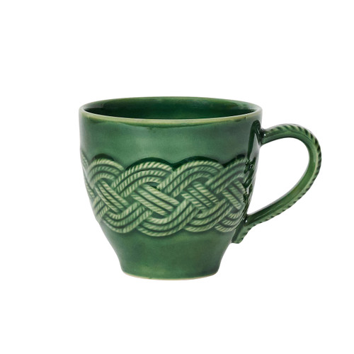Juliska Le Panier Mystic Knot Basil Mug

KHM06/29
5.75"L, 4.5"W, 4"H, 16oz

Featuring an intricate, woven cable motif in a deep verdant green glaze, this collection brings meaning, texture and timeless elegance to your table.