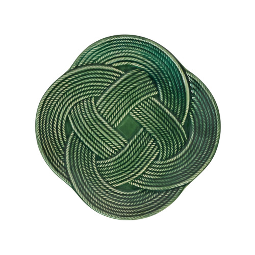 Juliska Le Panier Mystic Knot Basil Dessert/Salad Plate

KHM02/29
9"D

Featuring an intricate, woven cable motif in a deep verdant green glaze, this collection brings meaning, texture and timeless elegance to your table.
