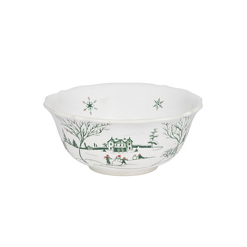 Juliska Country Estate Winter Frolic Cereal/Ice Cream Bowl - Evergreen

CE07/29
6.5"D, 3"H, 21oz

From Juliska's Country Estate Collection - Playful woodland animals and cheerful skaters beckon you into our dreamy winter landscape. Adorned with our rich Evergreen scenes.