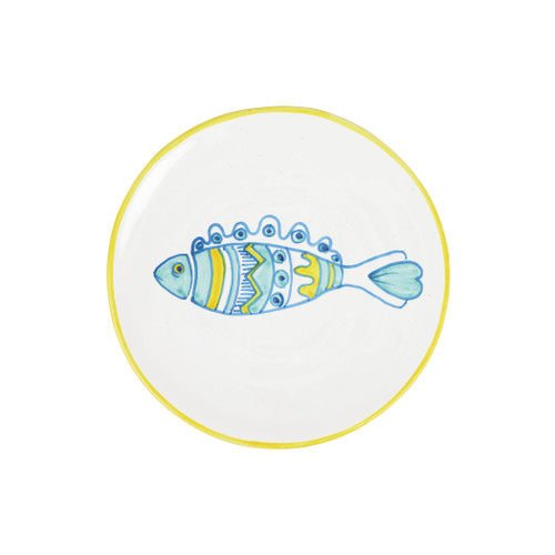 Vietri Elba's Fish Waved Fin Salad Plate

EFS-7801D
9"D

Named after an island off the coast of Tuscany, the Elba's Fish collection celebrates the whimsy and beauty of coastal life. Italian artisans carefully handpaint each fish in an array of intricate designs, and the aqua and yellow palette of the Elba's Fish Assorted Fish Salad Plates brings the cheerful, calming energy of the seaside to your home, no matter where you are.