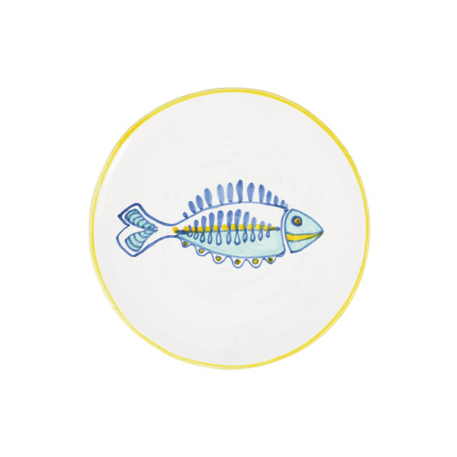 Vietri Elba's Fish Lined Fin Salad Plate

EFS-7801B
9"D

Named after an island off the coast of Tuscany, the Elba's Fish collection celebrates the whimsy and beauty of coastal life. Italian artisans carefully handpaint each fish in an array of intricate designs, and the aqua and yellow palette of the Elba's Fish Assorted Fish Salad Plates brings the cheerful, calming energy of the seaside to your home, no matter where you are.
