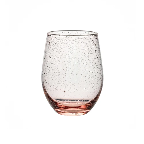 Juliska Provence Glass Provence Stemless Wine Glass - Blush

PVG118/51

Inspired by the traditional bubbly glassware from Provence while making use of sturdy construction to make everyday drinking effervescent. For wine, water or a seasonal spritz (with or sans alcohol) this mouth-blown, stemless wine glass brings a charming spirit of joie de vivre to every sip. Offered in four chic and versatile hues: Basil, Chambray, Blush, and Clear (we always love to add a pop of color to the table with colorful glass)!


Measurements: 3.4" x 3.4" x 4.4"

14 oz
Made in: Thailand
Made of: Glass
Dishwasher safe, warm gentle cycle. Not suitable for hot contents, freezer or microwave use.