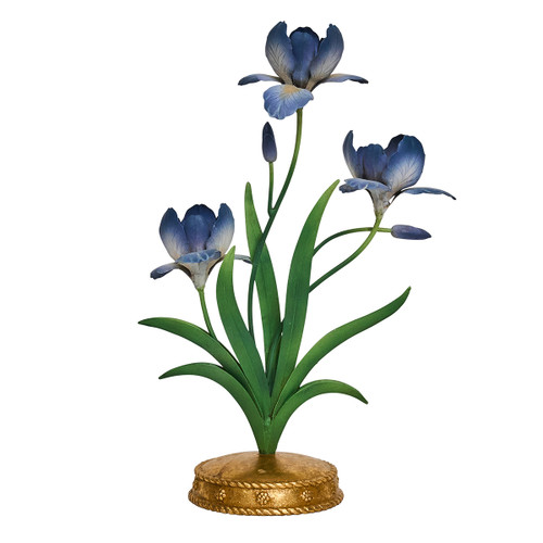 Juliska Meadow Walk Iris 14" Centerpiece Candelabra - Chambray

TDM03/47
9.5"L, 5"W, 14"H

Spring is permanently sprung with this enchanting Iris Centerpiece Candelabra that brings elegance, joy, and a touch of whimsy to any tablescape. Made of intricately hand-painted metal in dreamy chambray hues upon a bright gold base that’s trimmed with our iconic Berry & Thread motif.

Metal.  Clean with damp cloth.